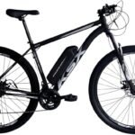 Bicicleta KSX Motor Elétrico 350W 21V Câmbio Especial S. Com Pedal Assistido Aro 29 Quadro Alumínio
