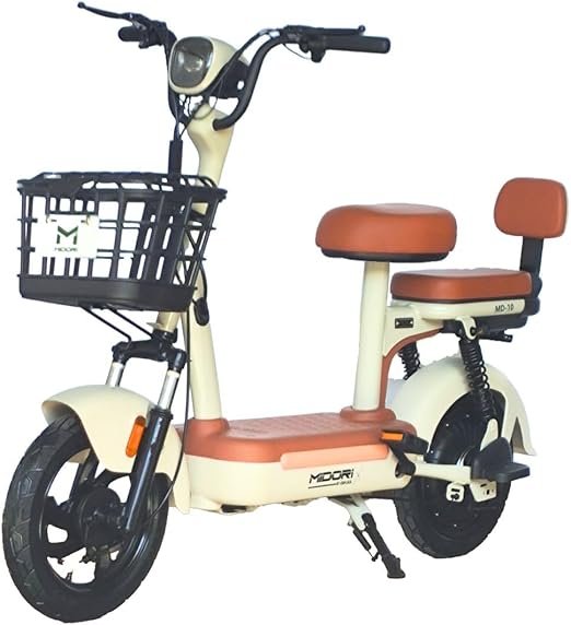 61q+Rj6a7BL._AC_SX522_ Bicicleta Elétrica Scooter Autopropelida com Alarme 500W 48V MD-10 Bege Midori - Imagem 1