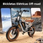 BEMMY Bicicleta Elétrica para Adultos 1000W(Pico de 1500W), Pneu Largo de 20x4”, Bicicleta Elétrica de Motocicleta de 7 Velocidades, Bateria de 48V 20.3A. A única Loja Autorizada "Bemmy-BR". - Imagem 5