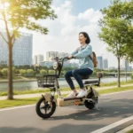 Bicicleta Elétrica Gts Super Power 500 12v 4 Cores - Sem Cnh Creme - Imagem 2