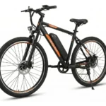 Bicicleta Elétrica Jecham Camel Urban 750w 48v Preta E Laranja
