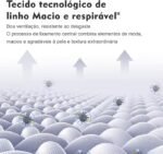 Cadeira Gamer Python Fly em tecido, respirável e ecológica, ângulo ajustável (Cinza Escuro) - Imagem 5