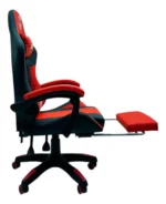 Cadeira Para Escritório Gamer Efa Start Cor Vermelho Material Do Estofamento Couro Sintético - Imagem 3