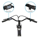 Bicicleta Elétrica Machine Urban 350w 32km/h Bateria Lítio Cor Grafite - Imagem 3