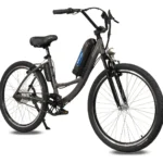 Bicicleta Elétrica Machine Urban 350w 32km/h Bateria Lítio Cor Grafite