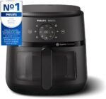 Fritadeira Airfryer Digital Série 2000 XL, Philips Walita, 6,2 litros, Tecnologia RapidAir, Preta, 2 anos de garantia, 110v, 1700W - NA230/00 - Imagem 11