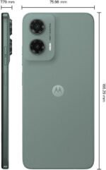 Smartphone Motorola Moto g35 5G - 256GB 12GB (4GB RAM+8GB Ram Boost) e Camera 50MP com AI NFC Tela 6.7" com Superbrilho - Cinza Vegan Leather - Imagem 6