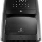 Electrolux Air Fryer Forno 5 em 1 12L 1700W Digital 1 Bandeja Antiaderente 5 modos preparo 7 Receitas Programadas Aviso Sonoro Fritadeira Elétrica sem Óleo Forno Bancada EAF85 Grafite 127V