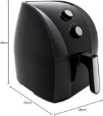 Fritadeira Air Fryer Britânia 5,5L 1500W BFR50 Redstone 220V - Imagem 6