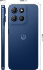 Smartphone Motorola Moto g15-128GB 12GB (4GB RAM+8GB Ram Boost) e Camera 50MP com AI e Night Vision Bateria de 5200 mAh Tela FHD+ 6.7" com Superbrilho NFC Azul Escuro (cópia) - Imagem 4