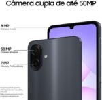 Celular Samsung Galaxy A07 256GB, 8GB, Câm. 50MP, Tela 6.7" - Preto - Imagem 5