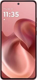 Smartphone Motorola Moto g86 5G - 256GB 24GB (8GB RAM+16GB Ram Boost) Tela 1.5K pOLED, 50MP Sony camera OIS Moto AI, videos em 4K, IP68 + IP69 - Vermelho - Imagem 5
