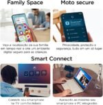 Smartphone Motorola Moto g35 5G - 256GB 12GB (4GB RAM+8GB Ram Boost) e Camera 50MP com AI NFC Tela 6.7" com Superbrilho - Cinza Vegan Leather - Imagem 9