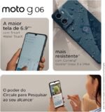 Smartphone Motorola Moto g06-256GB 12GB (4GB RAM + 8GB Ram Boost) e Camera 50MP com AI Bateria de 5200 mAh Tela 6.9" - Verde (cópia) - Imagem 7