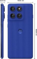 Smartphone Motorola Edge 60 PRO 5G - 256GB 24GB (12GB RAM+12GB Ram Boost) Tela Quad-Curve moto AI 50MP Sony Camera ultrarresistencia militar IP68 + IP69 - Azul Marinho - Imagem 2