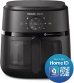 Fritadeira Airfryer Digital Série 2000 XL, Philips Walita, 6,2 litros, Tecnologia RapidAir, Preta, 2 anos de garantia, 110v, 1700W - NA230/00 - Imagem 6