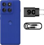 Smartphone Motorola Edge 60 PRO 5G - 256GB 24GB (12GB RAM+12GB Ram Boost) Tela Quad-Curve moto AI 50MP Sony Camera ultrarresistencia militar IP68 + IP69 - Azul Marinho - Imagem 9