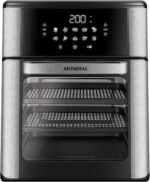 MONDIAL Fritadeira Air Fryer Forno Oven 12L, Preto/Inox, 2000W, 110V - AFON-12L-BI - Imagem 3