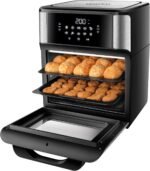 MONDIAL Fritadeira Air Fryer Forno Oven 12L, Preto/Inox, 2000W, 110V - AFON-12L-BI - Imagem 7