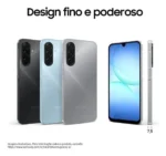 Celular Samsung Galaxy A17 Com Ia, 128gb, 4gb Ram, Câm De 50mp, Tela De 6.7 , Nfc, Ip54 - Azul - Imagem 3