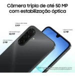 Celular Samsung Galaxy A17 Com Ia, 128gb, 4gb Ram, Câm De 50mp, Tela De 6.7 , Nfc, Ip54 - Azul - Imagem 5