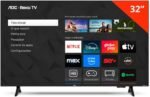 Smart TV LCD LED 32" AOC 32S5155/78G - Wi-Fi, HD, Quad Core, Dolby Áudio, 60 Hz - Imagem 3