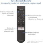 PHILIPS, Smart TV, 50'' 4K UHD, 50PUG7019/78, Google TV, Comando de Voz, HDR - Imagem 4