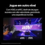 Smart TV 32" LG HD 32LR600B Processador α5 Ger6 AI Alexa integrado LG Channels webOS 23 compatível com Controle Smart Magic - Imagem 4