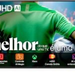 Smart TV 4K 50" LG UHD 50UA85 Processador α7 AI Ger8 4K Super Upscaling Google Cast Alexa Integrado Controle AI Smart Magic WebOS 25