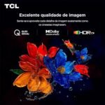 Smart TV 50" TCL 4K UHD QLED 50P7K Google TV AiPQ Google Assistente 3 HDMI - Imagem 4