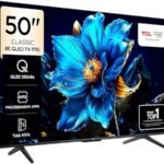 Smart TV 50" TCL 4K UHD QLED 50P7K Google TV AiPQ Google Assistente 3 HDMI