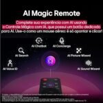 Smart TV 4K 50" LG UHD 50UA85 Processador α7 AI Ger8 4K Super Upscaling Google Cast Alexa Integrado Controle AI Smart Magic WebOS 25 - Imagem 7