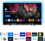 PHILIPS, Smart TV Ambilight 55" 4K, 55PUG8100/78, Comando de Voz, HDR10+/Dolby Atmos, VRR/ALLM, Bluetooth - Imagem 7