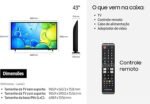 Samsung Smart TV 43" FHD F6000F 2025 - Imagem 2