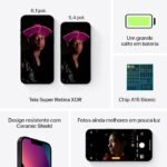 (Recondicionado) Apple iPhone 13 (128 GB) - Meia-noite - Imagem 6