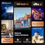 Hisense Smart TV FHD 40" Polegadas 40A4NV com HDR10, DTS Virtual X, Compatibilidade Alexa e Google Home - Imagem 5