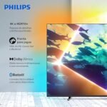 PHILIPS, Smart TV Ambilight 50" 4K, 50PUG8100/78, Comando de Voz, HDR10+/Dolby Atmos, VRR/ALLM, Bluetooth - Imagem 10