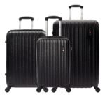 Kit de Malas de Viagem P/M/G Preto - Imagem 2