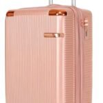 Mala de Viagem Rígida Malas, Para Bagagem de Mão e Rodas 360°, na Cor 2095 Rosa