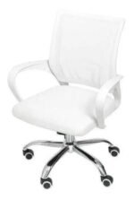 Cadeira Escritório Pctop Office Fit 1001 Branca Ergonômica com Encosto Mesh - Imagem 2