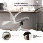 Cadeira Escritório Gamer Ergonômica Reclinável Giratoria 360 - Imagem 2