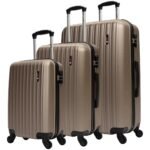 Kit De Malas De Viagem P/m/g  Champagne