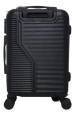 Mala Viagem/bordo 10kg Rodas Dupla 360° Cadeado Acoplado - P Cor Preto 8130 - Imagem 3
