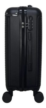 Mala Viagem/bordo 10kg Rodas Dupla 360° Cadeado Acoplado - P Cor Preto 8130 - Imagem 4