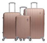 Kit de Malas de Viagem P/M/G Rose - Imagem 3