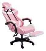 Cadeira Gamer Profissional Com Apoio Para Pés Giratória